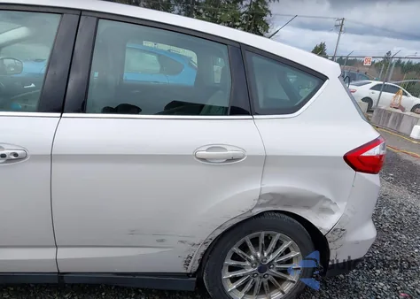 2013 Ford C-Max Energi Sel из США, поврежденный, VIN 1FADP5CU5DL531360